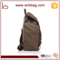 Soem-Fabrik-Weinlese-beiläufiger Rucksack-Segeltuch-Drawstring-Rucksack